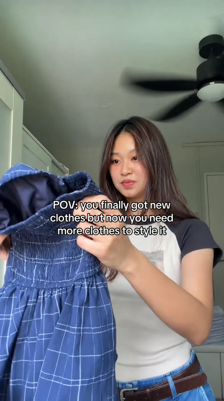 Creator filming a short-form video at home