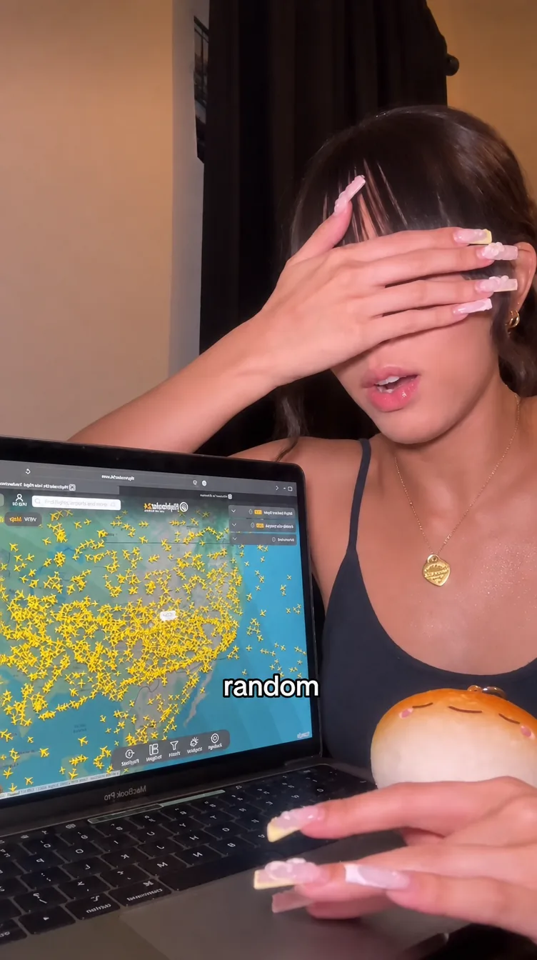 Creator reacting to camera
